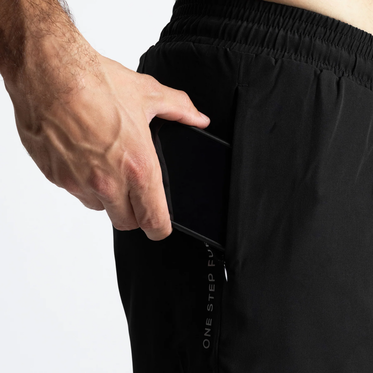 Elite Hybrid Shorts- Black/White